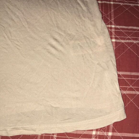 🌻H&M Soft blush pink T-shirt with beads - Picture 6 of 8